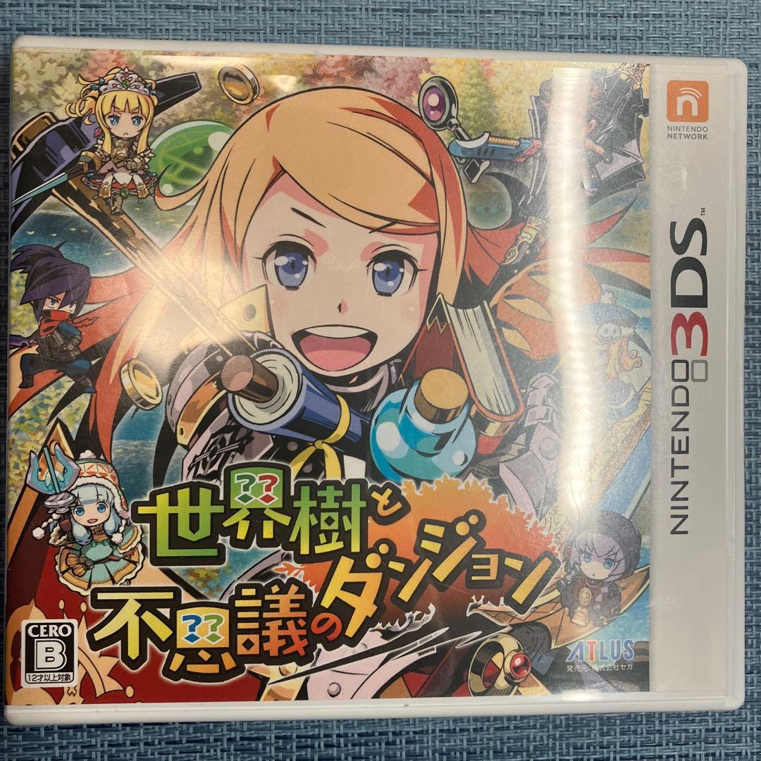 3DS 世界樹の迷宮 世界樹と不思議のダンジョン シリーズ6本