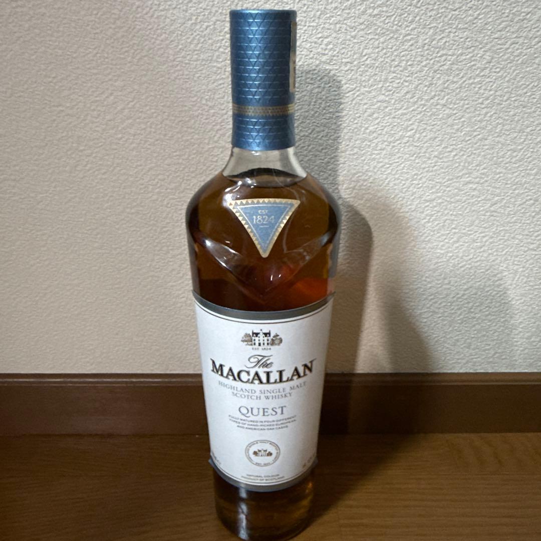 The Macallan Quest シングルモルトウイスキー700ml 箱付