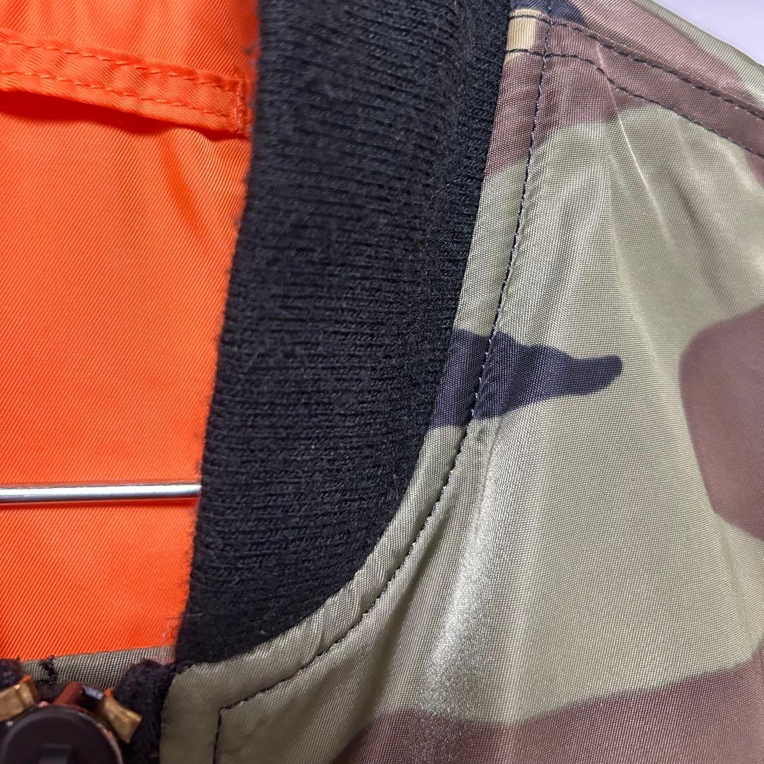 ALPHA MA-1 迷彩 フライトジャケット〔Sサイズ〕