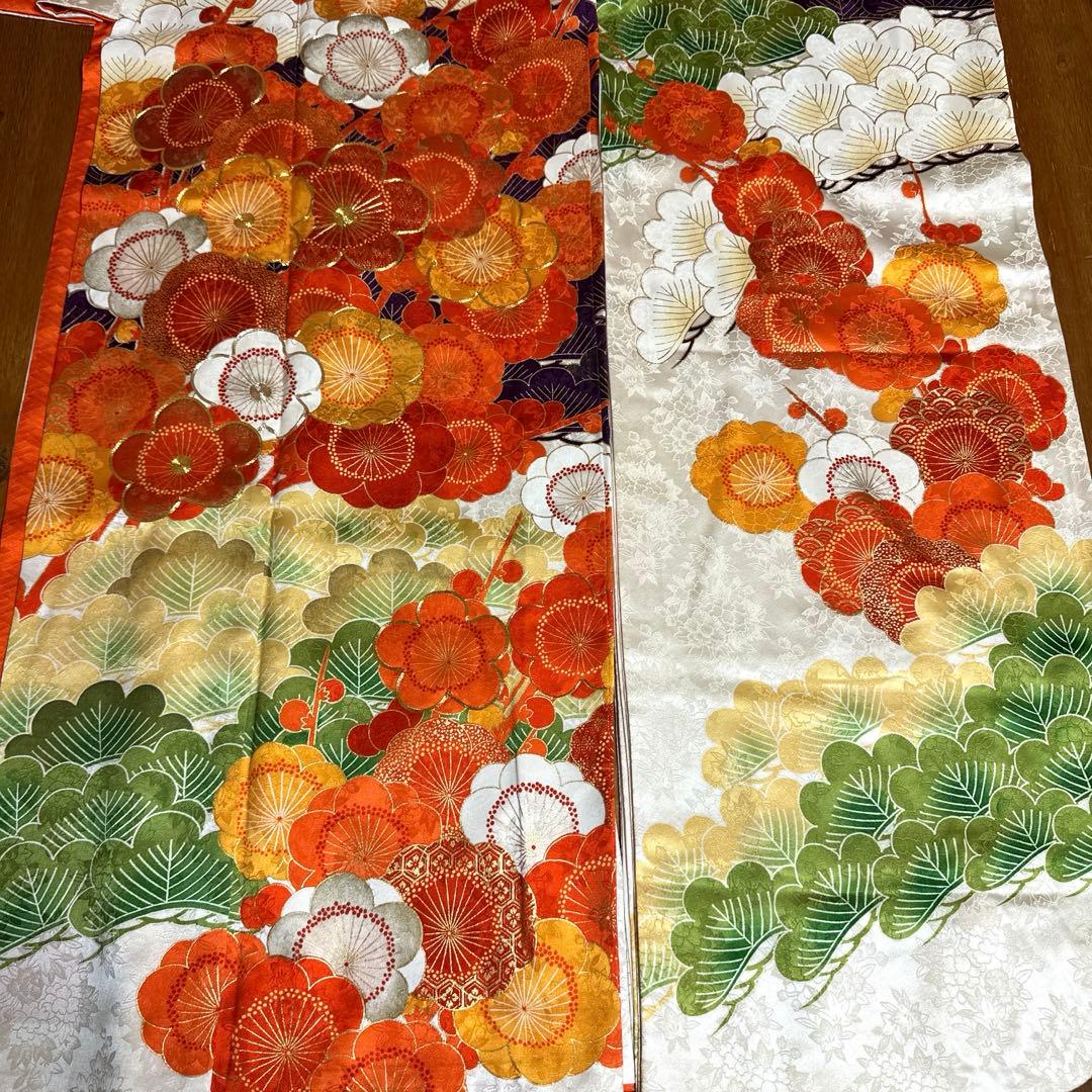 正絹振袖　袋帯　長襦袢　小物セット　 18ー9