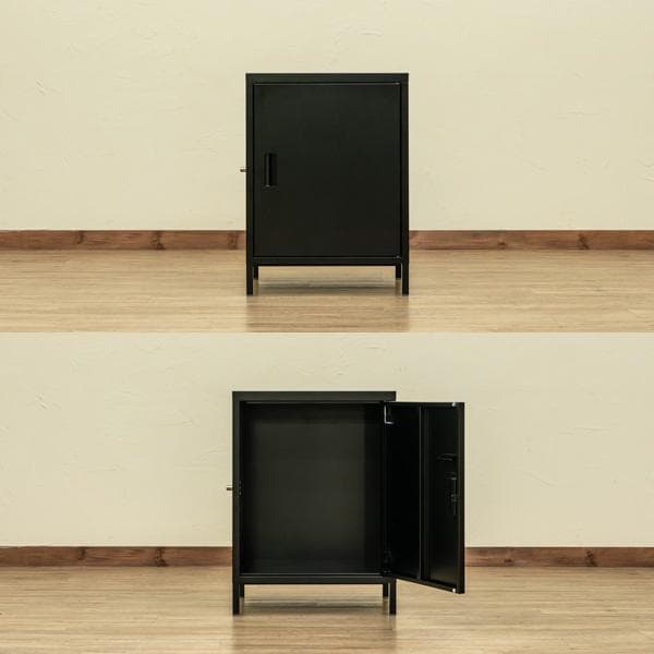 ☆宅配ボックス大容量1ドア　ブラック