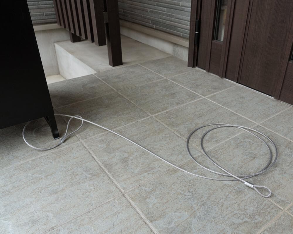 ☆宅配ボックス大容量1ドア　ブラック