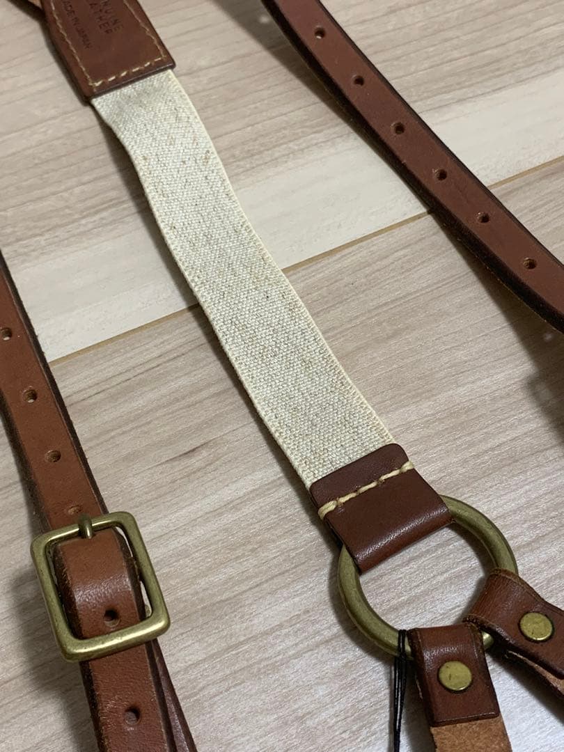 LEVI'S リーバイス レザー サスペンダー