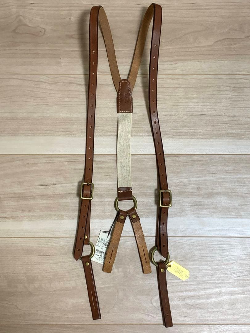 LEVI'S リーバイス レザー サスペンダー