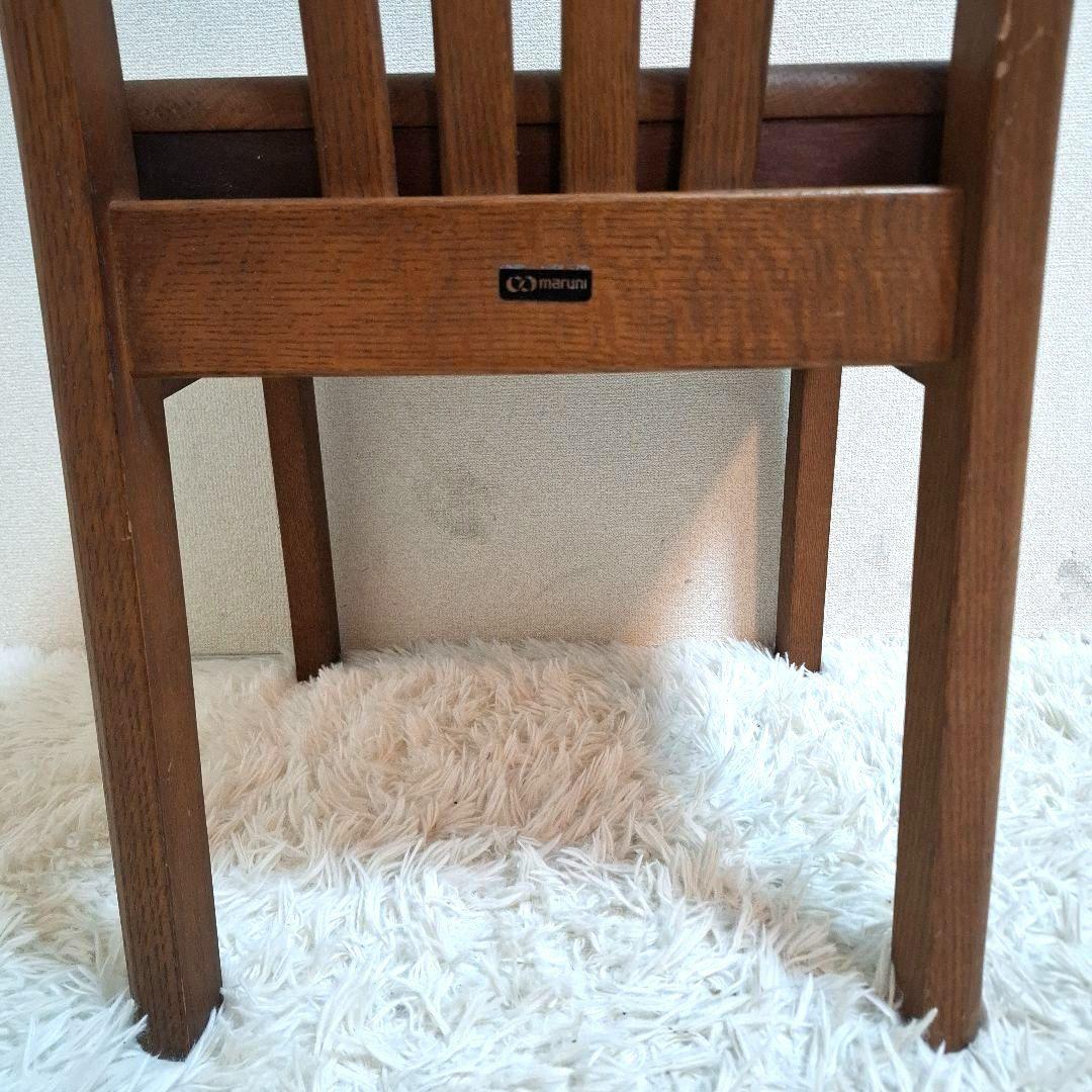 maruni マルニ木工 ダイニングチェア ブラウン 椅子 チェア