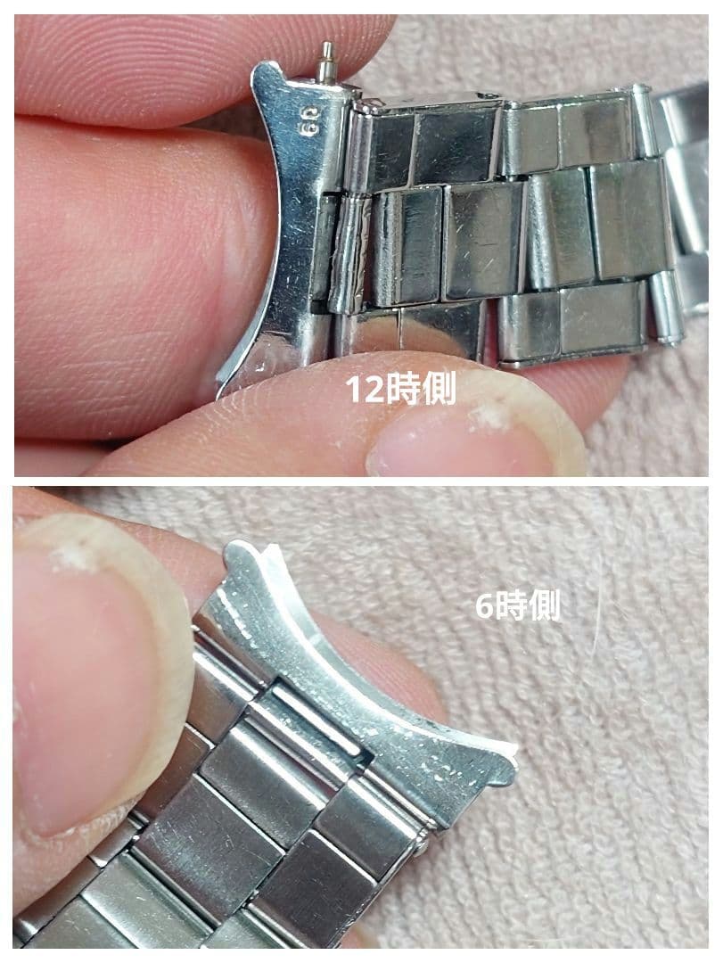 ROLEX ロレックス リベットブレス 19mm 訳あり