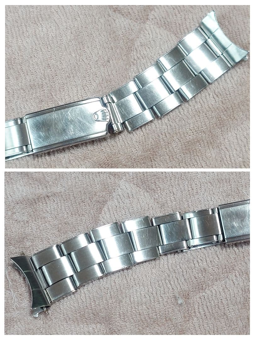 ROLEX ロレックス リベットブレス 19mm 訳あり