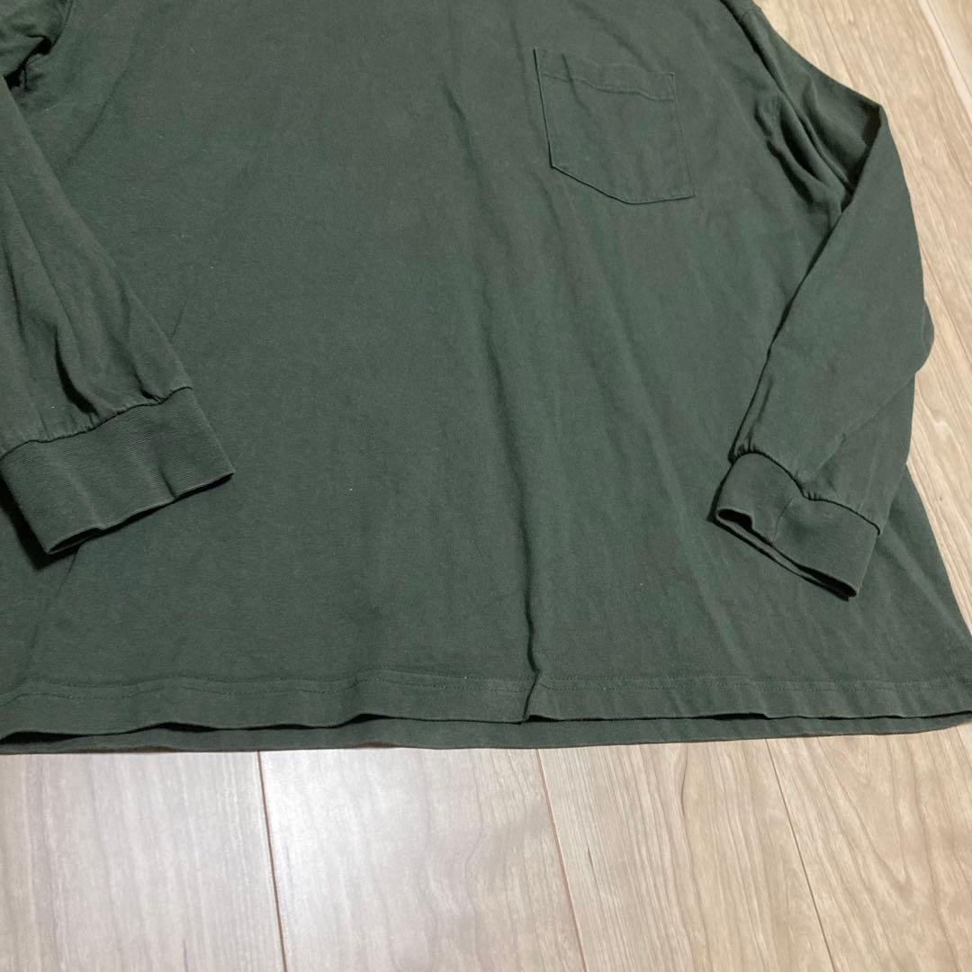 マルタンマルジェラ　ロンT オーバーサイズ　カーキ　50
