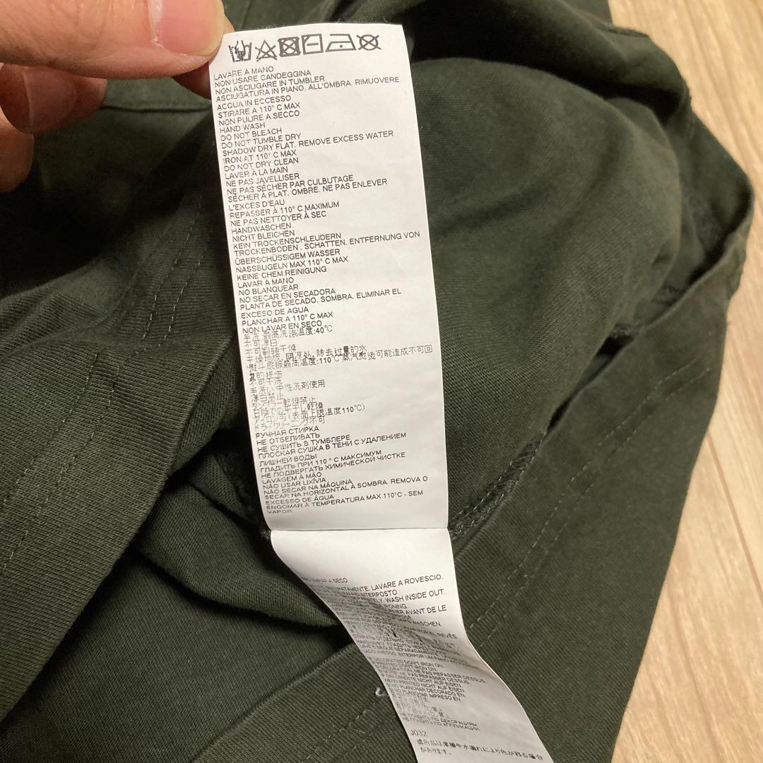 マルタンマルジェラ　ロンT オーバーサイズ　カーキ　50