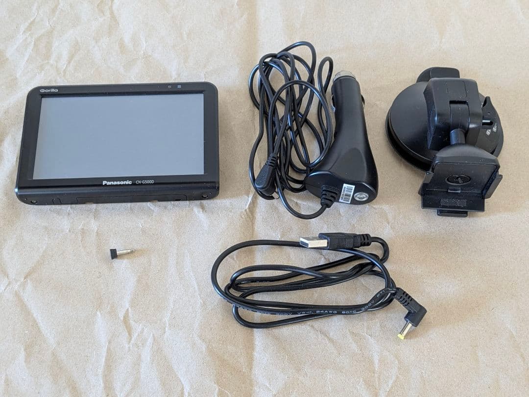 5インチ Gorilla ゴリラ CN-G500D USB充電 2024年マップ