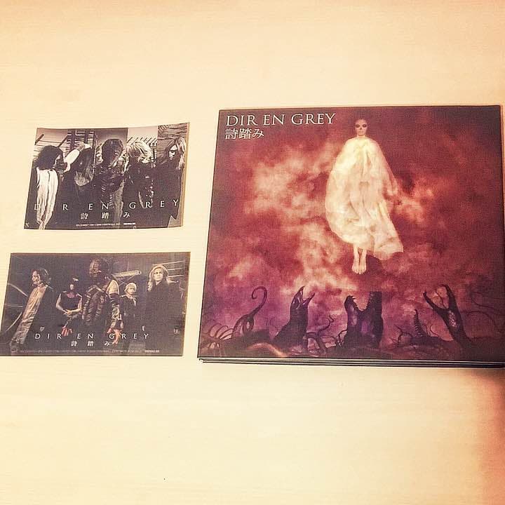 DIR EN GREY 詩踏み + ステッカー 2枚セット