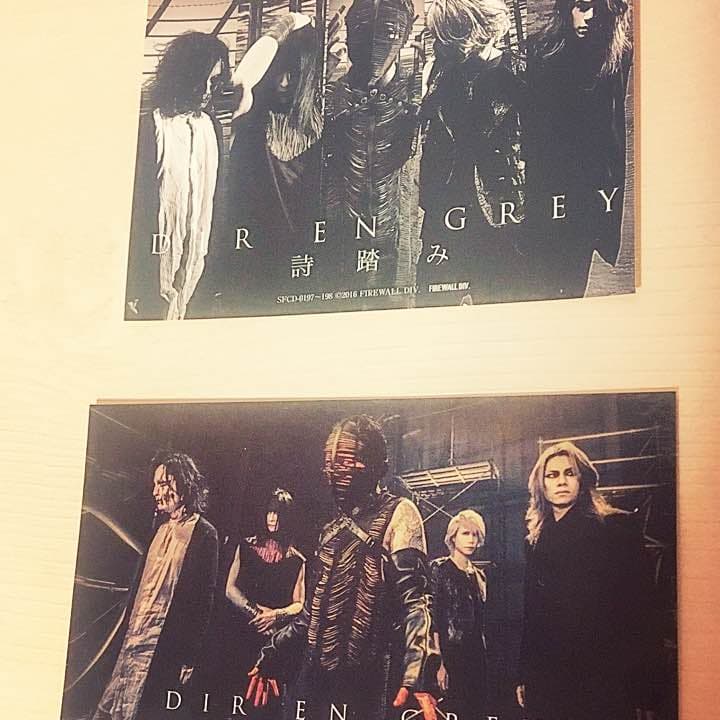 DIR EN GREY 詩踏み + ステッカー 2枚セット