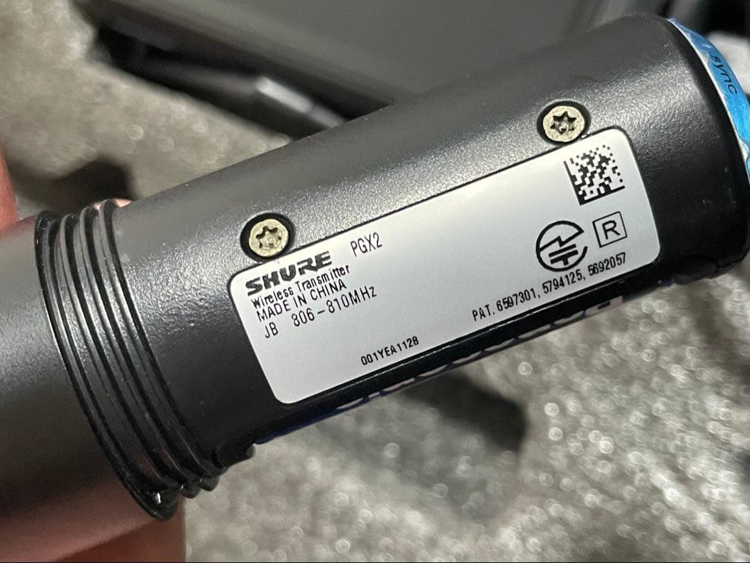 SHURE ワイヤレスマイク