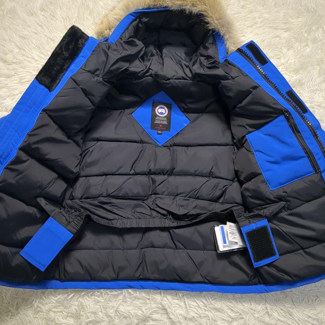 【カナダグース✨120】ダウン ジャケット コート リアル コヨーテ ファー