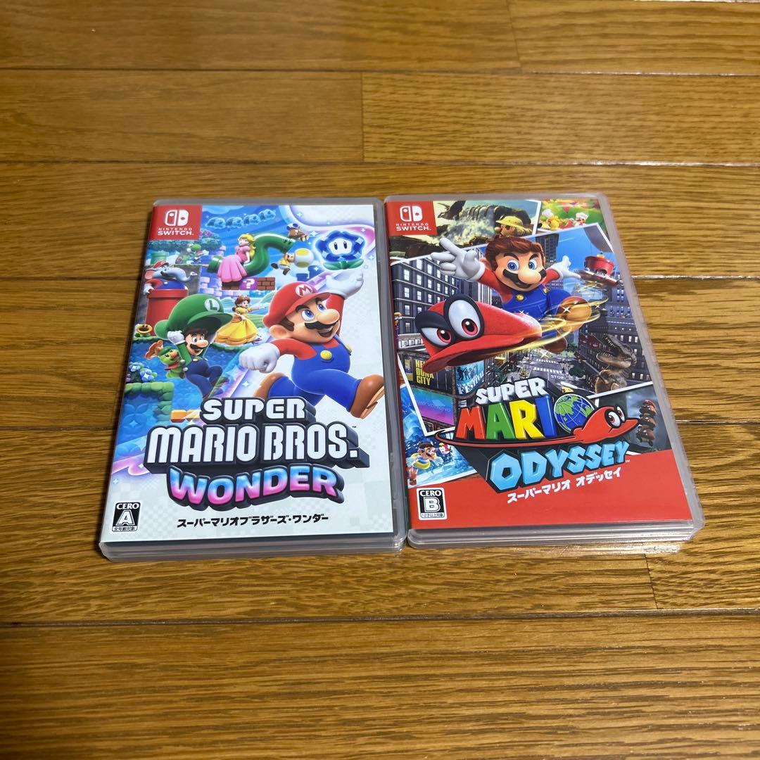 スーパーマリオブラザーズ ワンダー スーパーマリオオデッセイ　2本セット