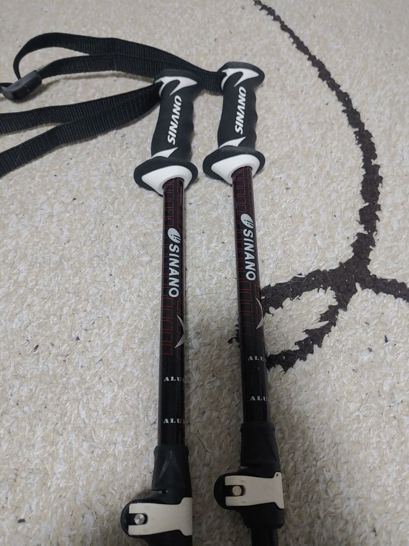 SINANO シナノ 伸縮式ストック スキーポール フリーX AL　状態良い