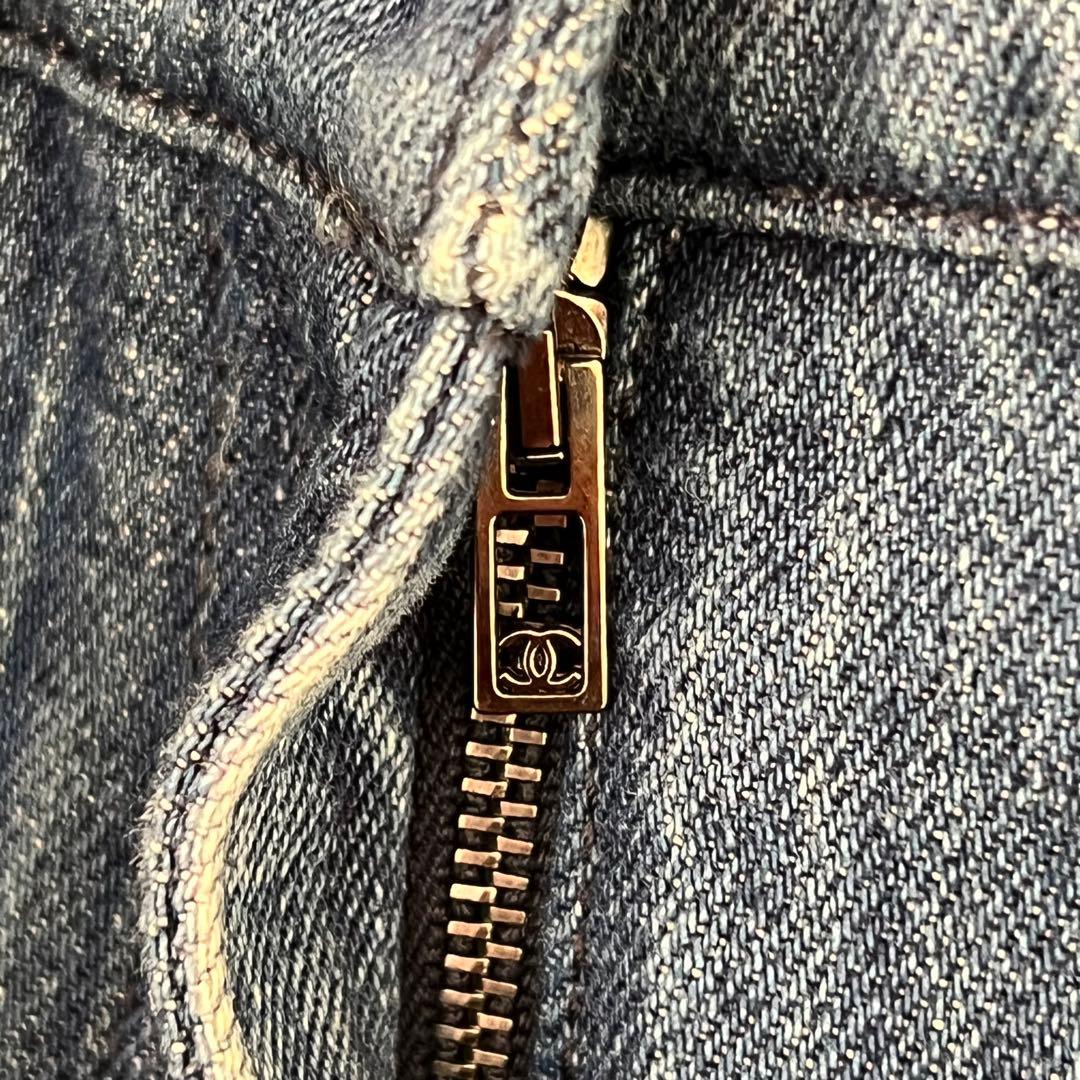 お値下げ‼️シャネル.CHANEL.ショートデニム