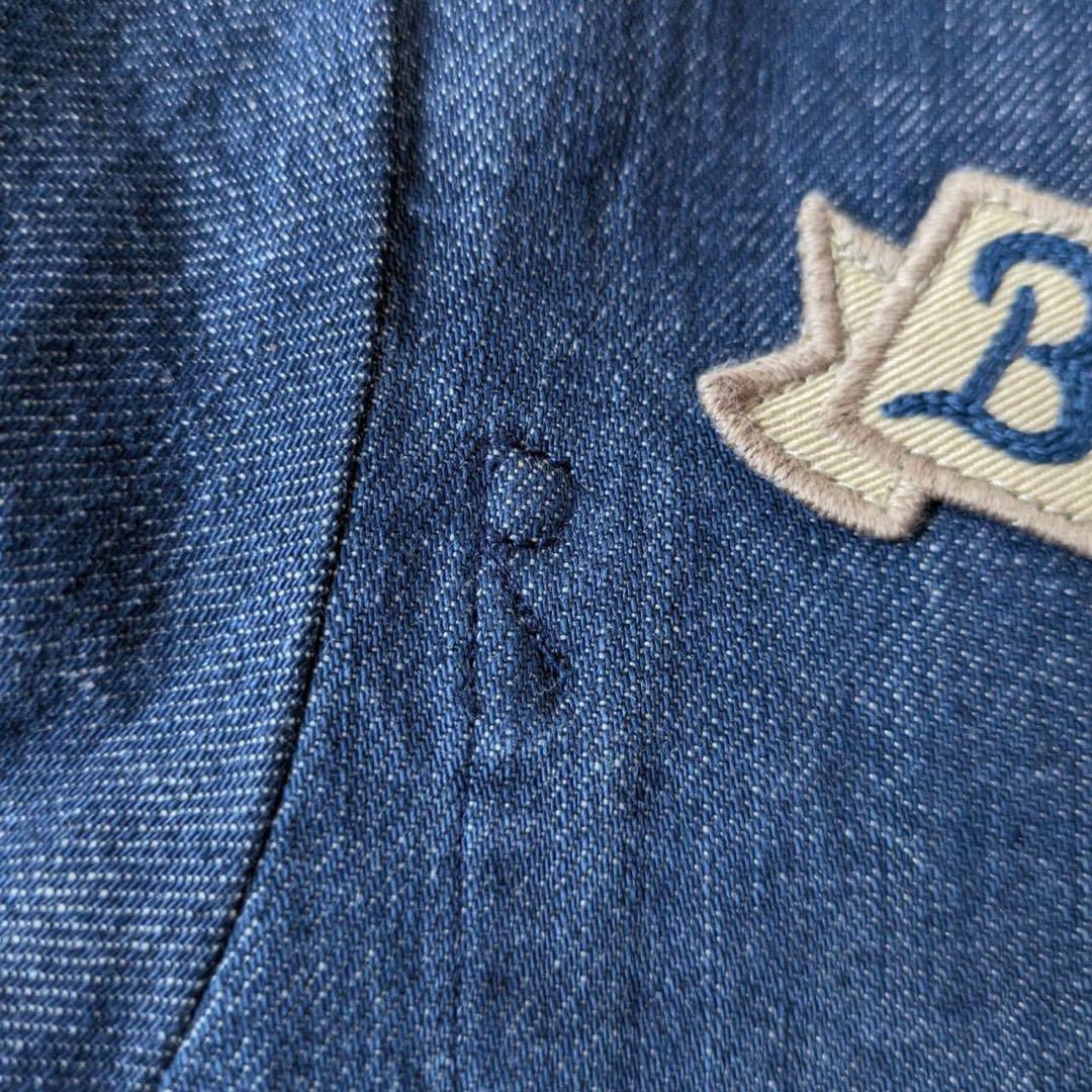 45R 麦デニムの908Gジャン　ブルマリンワッペン（再び）　サイズ2 日本製