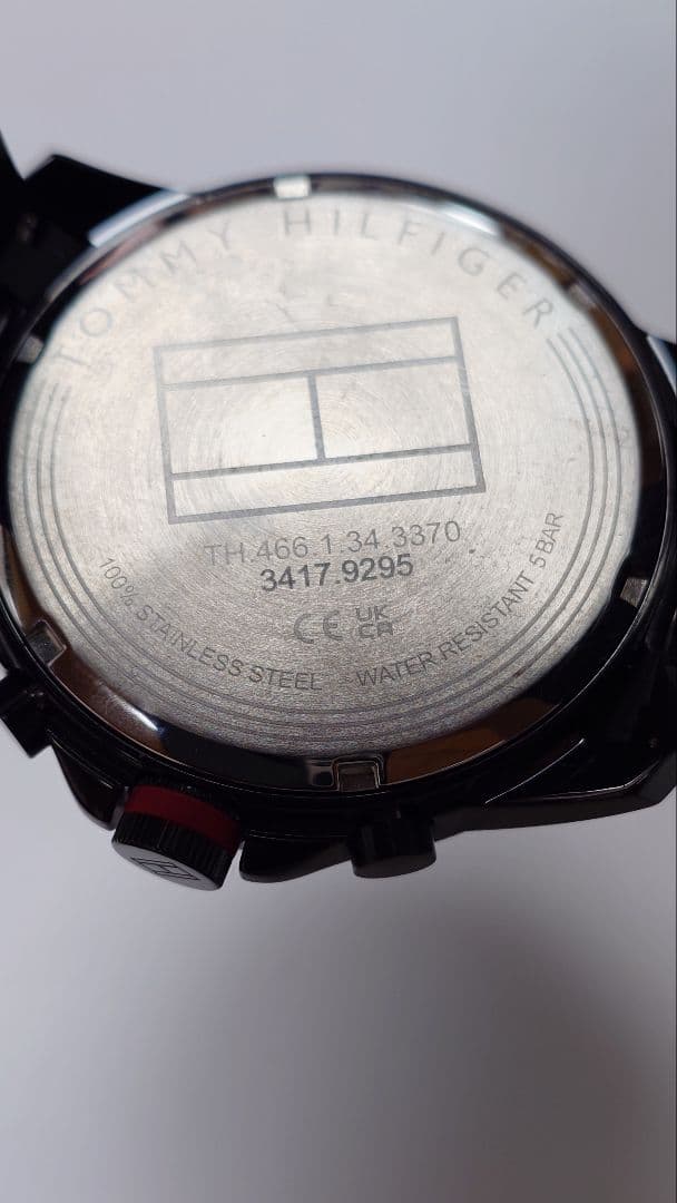 B*M様   ブラック クロノグラフ腕時計