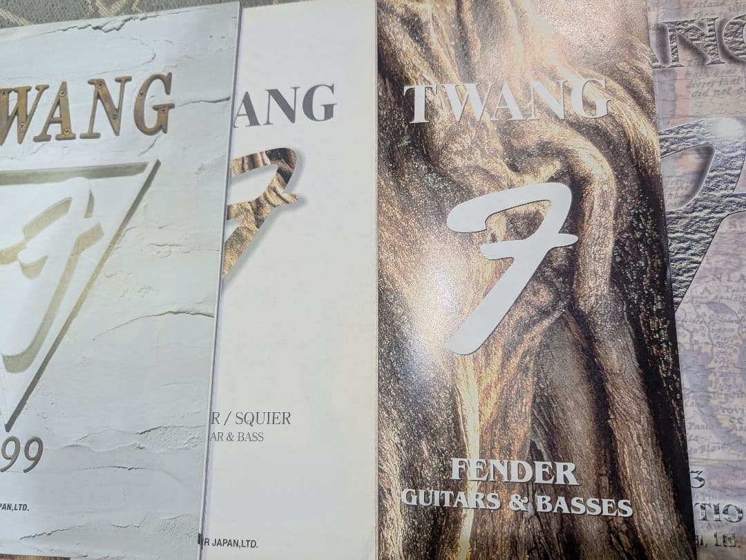 1990〜 Fender Japan Twang カタログ 16冊セット