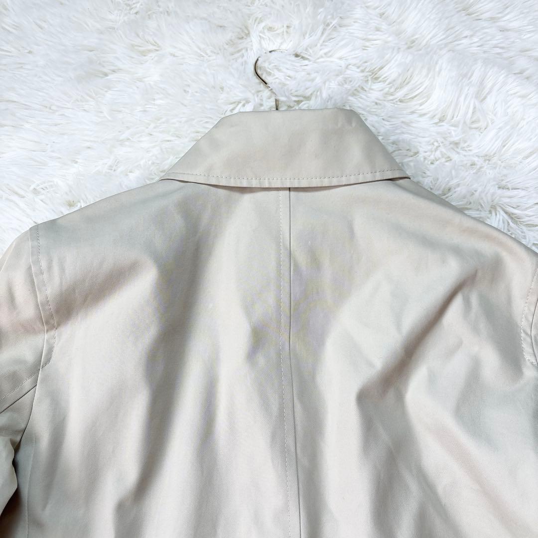 Anybuyバーバリーロンドン ステンカラーコート 裏地ノバチェック