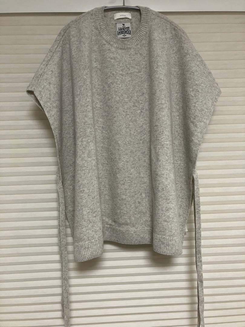 クムかぐれ　ハミルトンワイドニットベスト