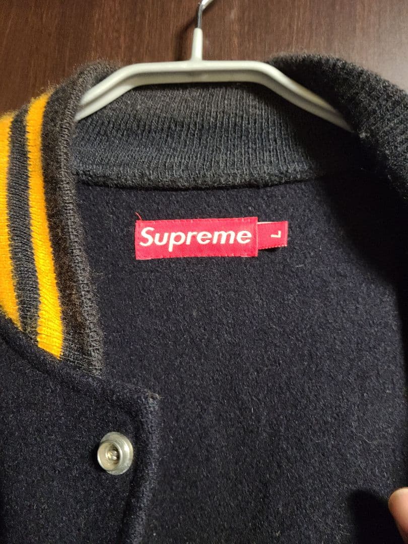 2000年頃 初期 Supreme S Logo versity jacket