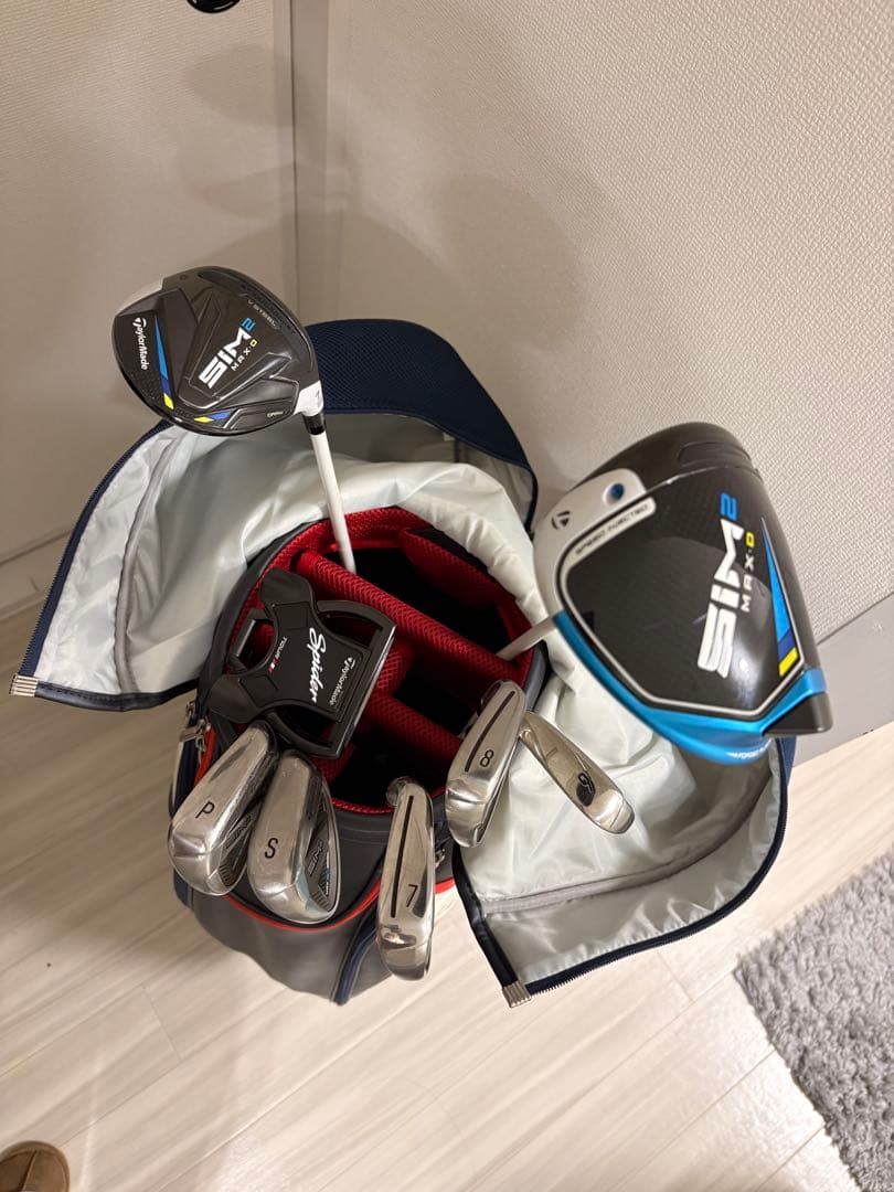 ✳︎美品✳︎Taylormade SIM2 MAX レディース 8本セット✳︎