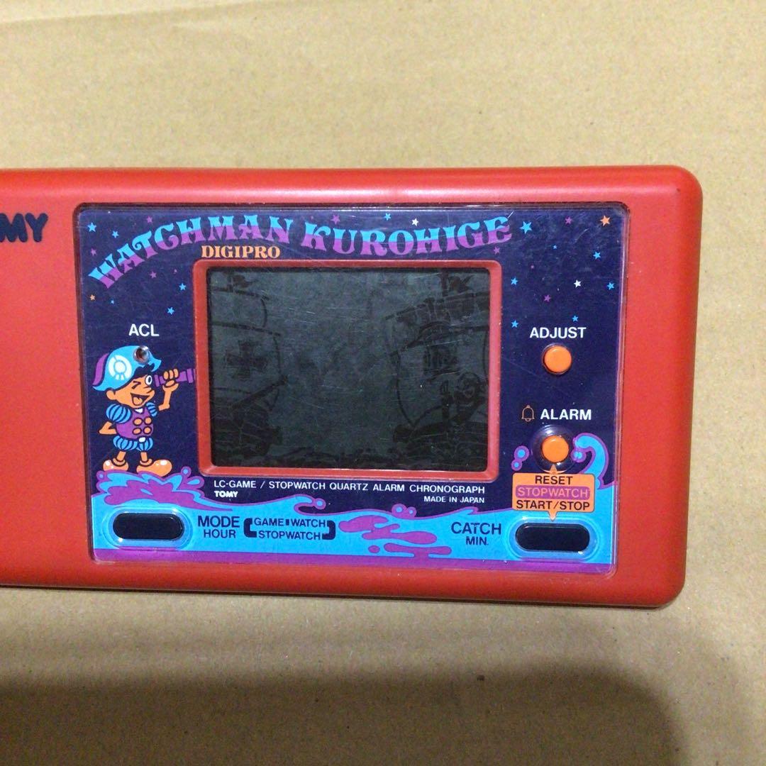 激レア　トミー TOMY　ウォッチマン デジプロ 黒ひげ　ジャンク品