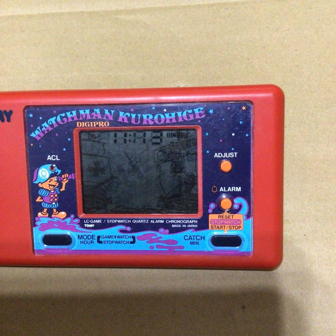 激レア　トミー TOMY　ウォッチマン デジプロ 黒ひげ　ジャンク品