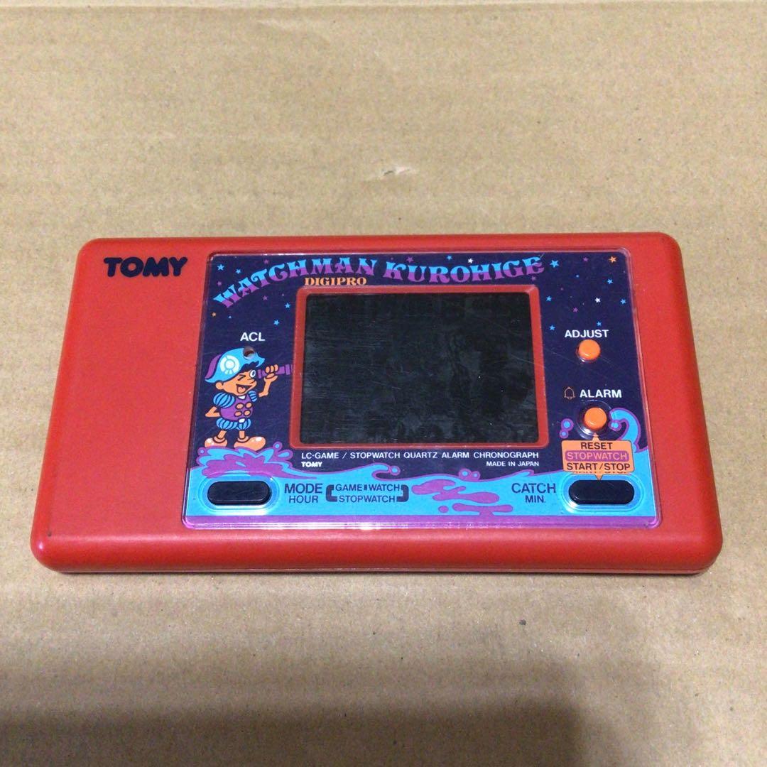 激レア　トミー TOMY　ウォッチマン デジプロ 黒ひげ　ジャンク品
