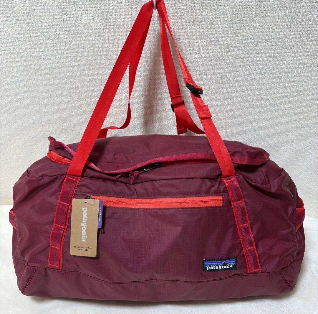【 未使用 】Patagoniaウルトラライト・ブラックホール・ダッフル 30L