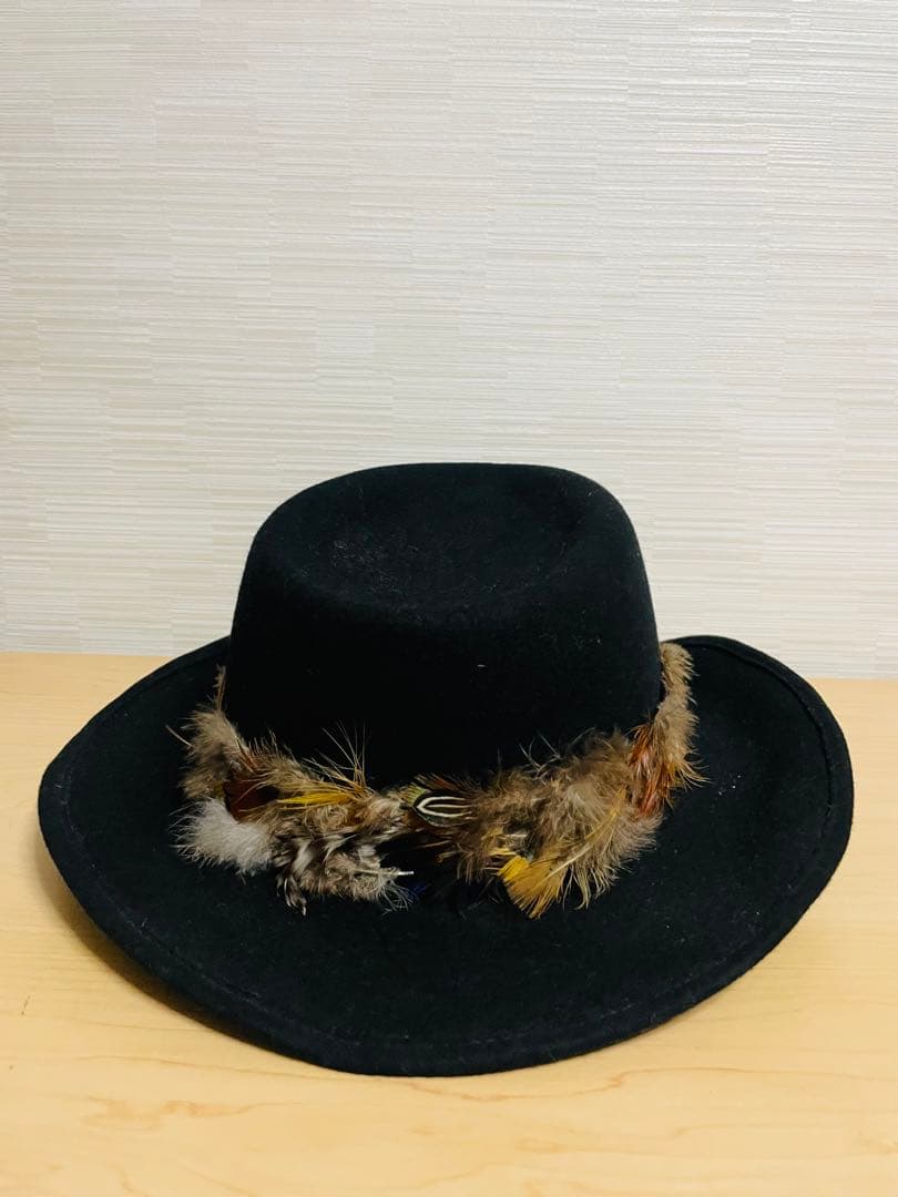 【最終価格】ナンバーナイン 08AW ポートランド期 フェザーハット