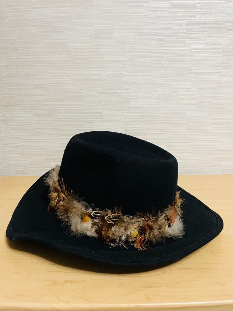 【最終価格】ナンバーナイン 08AW ポートランド期 フェザーハット