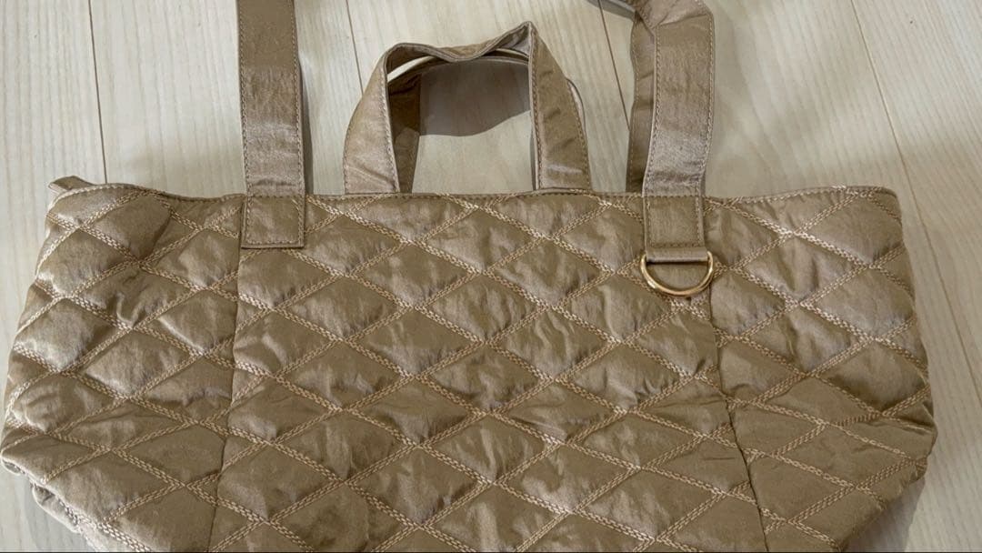 soleile Dカンバッグ ベージュ　完売品