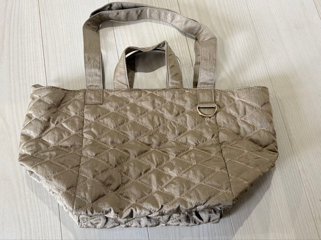 soleile Dカンバッグ ベージュ　完売品