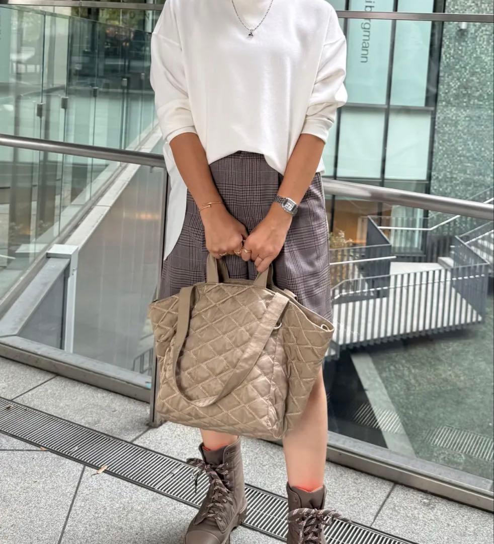 soleile Dカンバッグ ベージュ　完売品