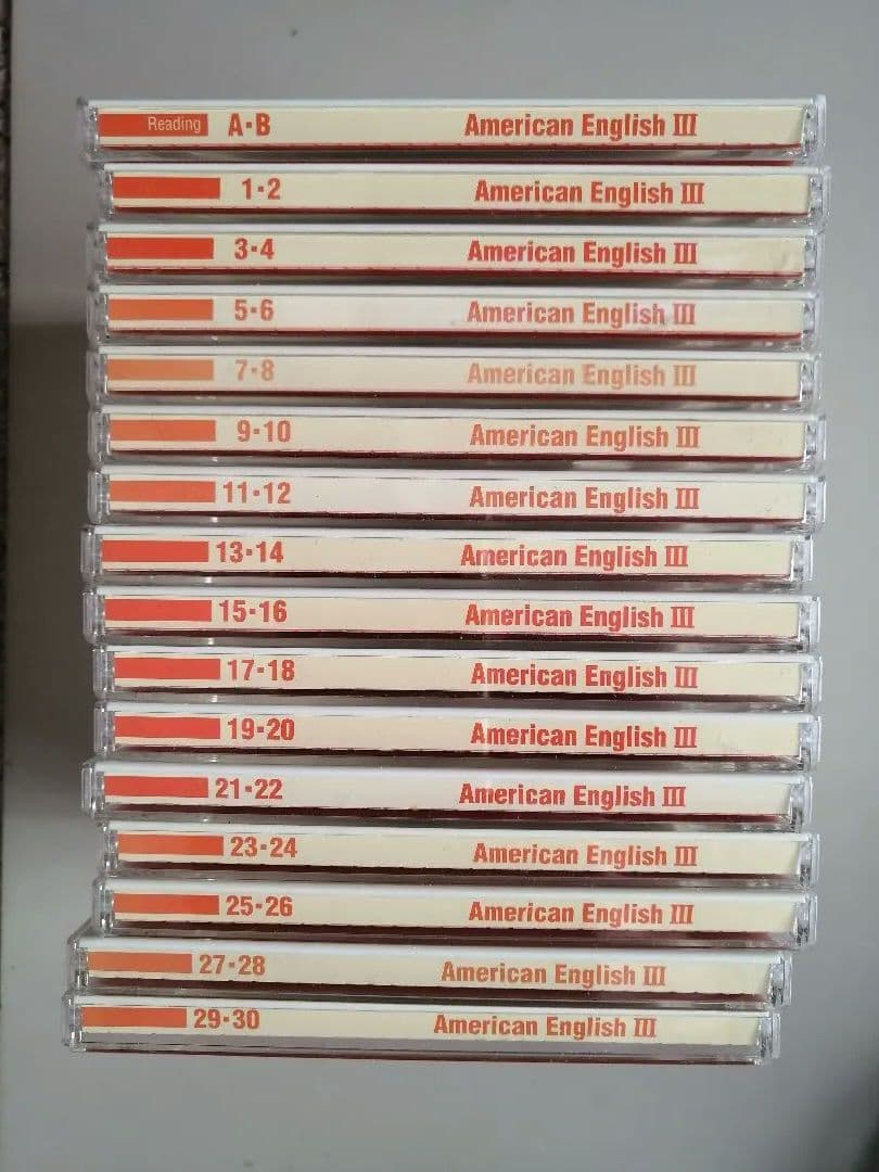 ユーキャン アメリカンイングリッシュ I～V CD80枚 ピンズラー