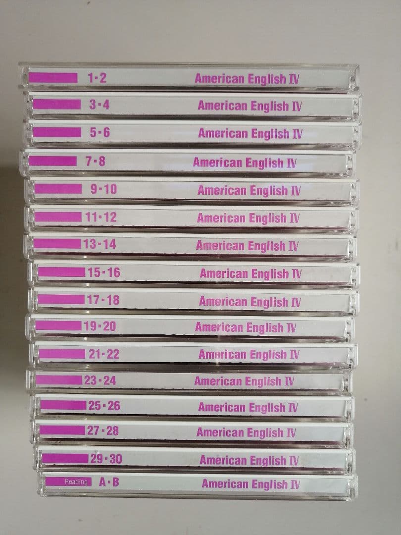 ユーキャン アメリカンイングリッシュ I～V CD80枚 ピンズラー