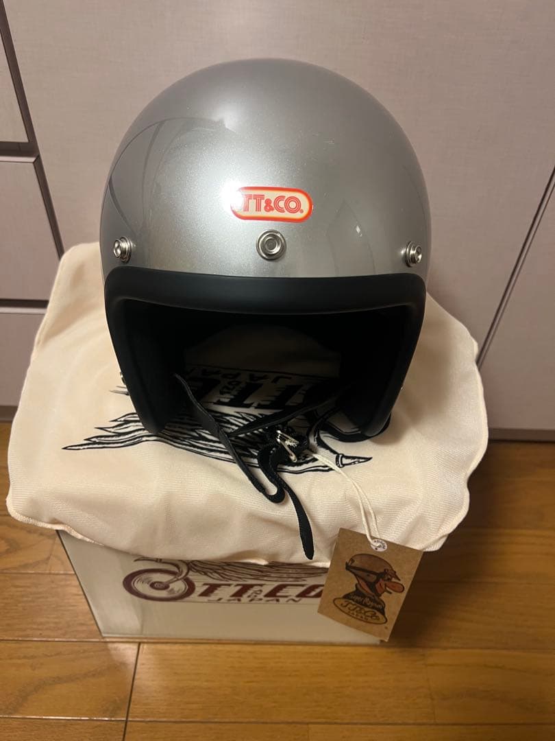 JT&CO TT05J シルバー ヘルメット 57-58cm