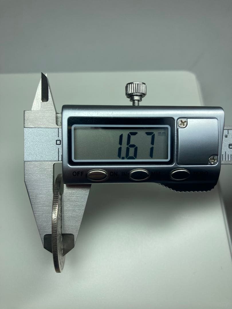 カマチョ　旭日竜50銭銀貨　明治4年　大型　トメ本　大竜　明治３年