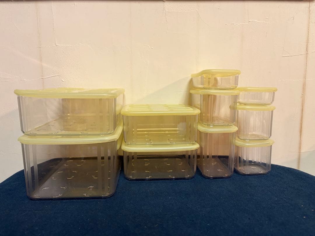 【新品】タッパーウェア クリアメイト S.M.L. LL 10点セット