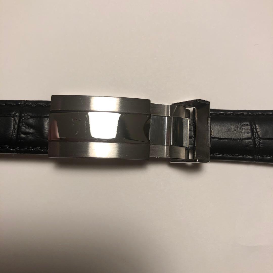 ロレックス用革ベルト　ロレックスバックル