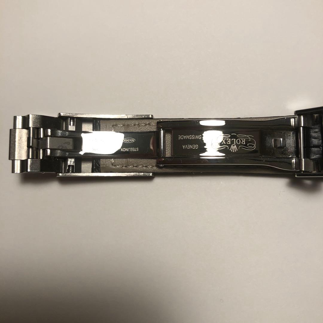 ロレックス用革ベルト　ロレックスバックル