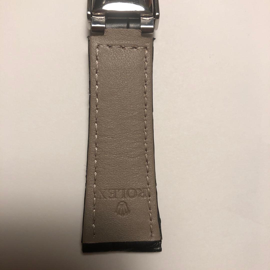 ロレックス用革ベルト　ロレックスバックル