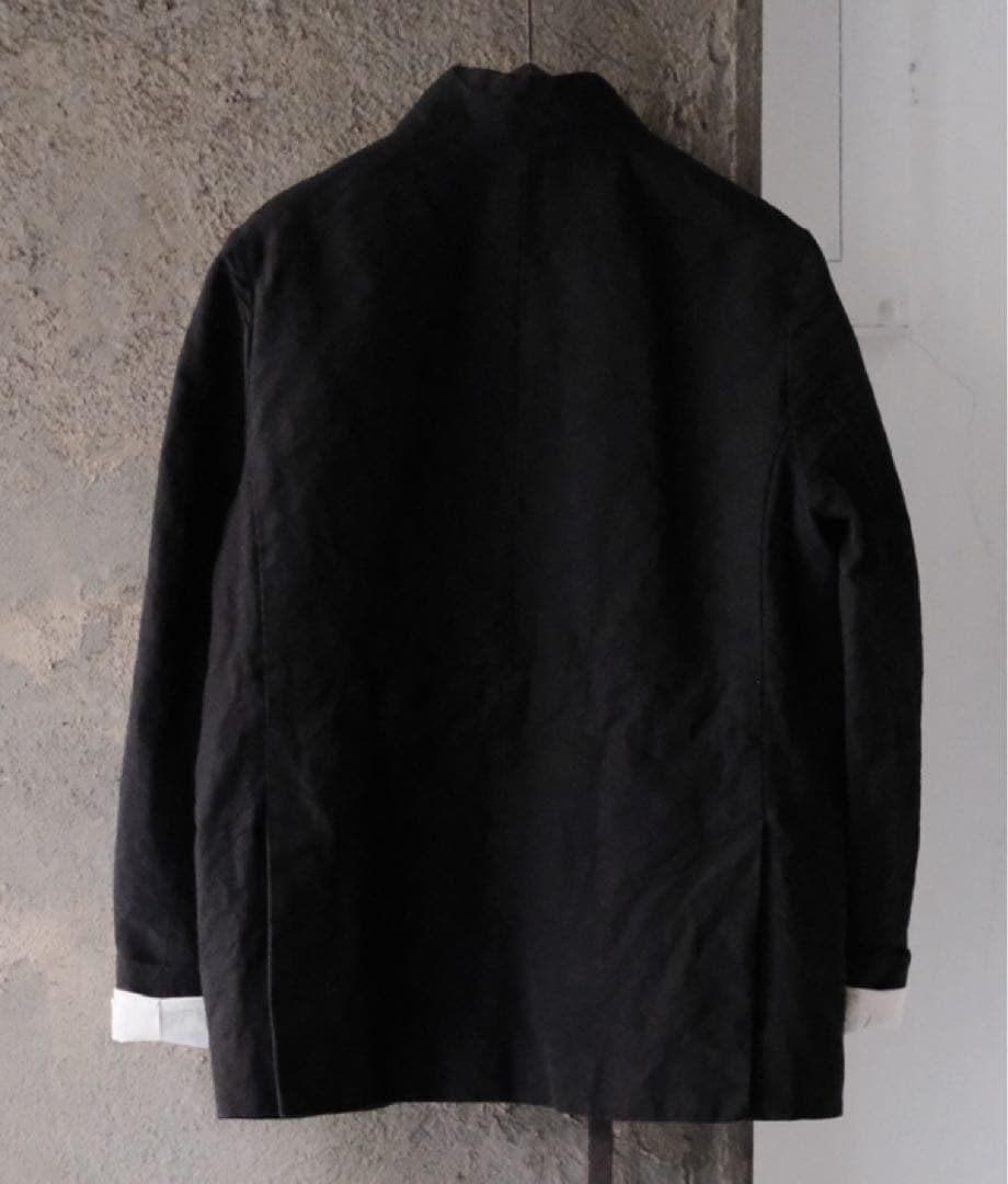 ŠP / LINEN COTTON /JACKET col.Ink Black