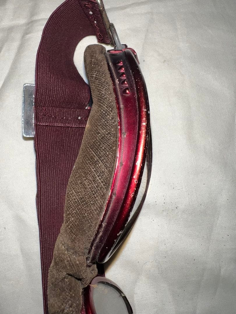 実物　旧日本軍　航空眼鏡