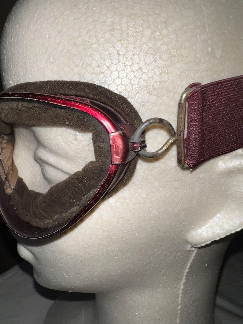 実物　旧日本軍　航空眼鏡