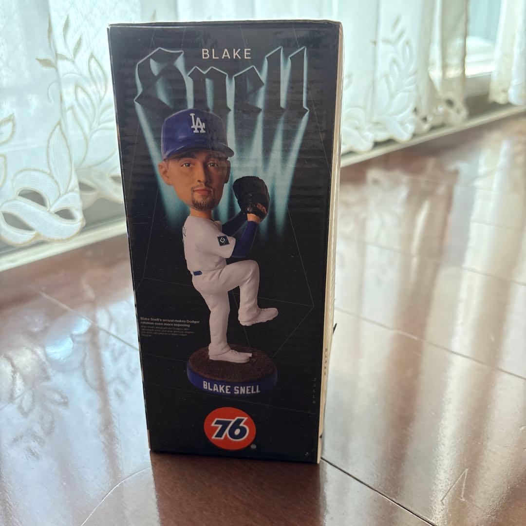 【限定】ドジャース　ブレイク・スネル フィギュア　6/16 ボブルヘッド
