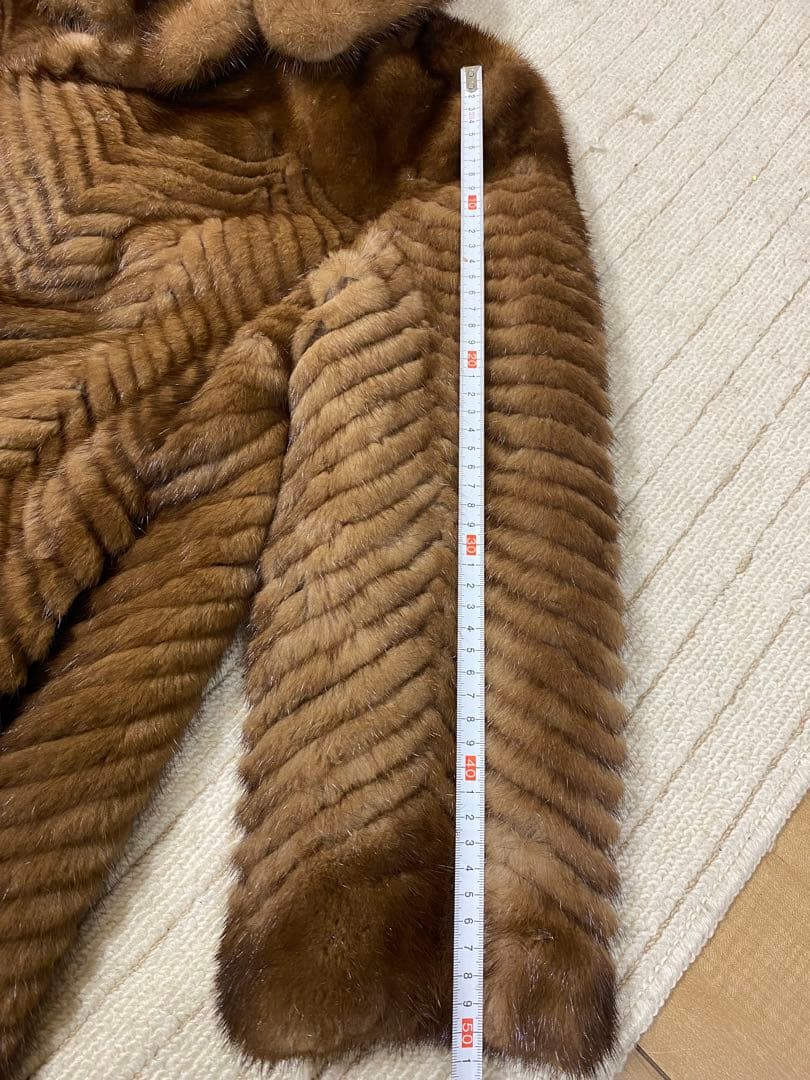 ミンクブラウンファーコート